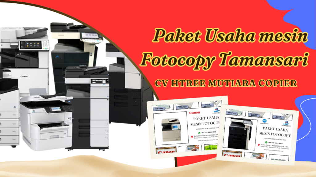 Paket Usaha Mesin Fotocopy Tamansari Bandung : CV HMC