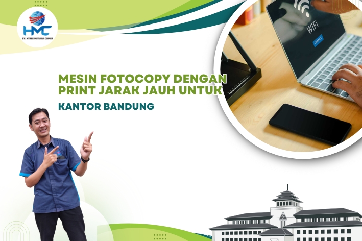 Mesin Fotocopy dengan Print Jarak Jauh untuk Kantor Bandung