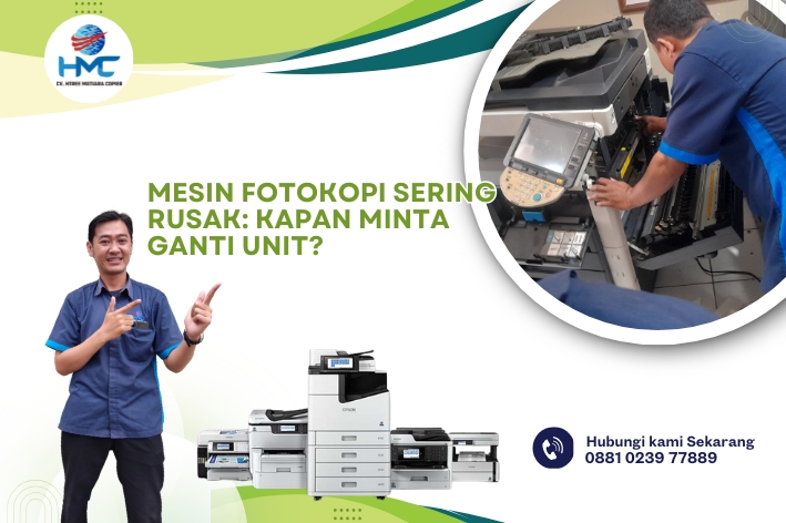 Mesin Fotokopi Sering Rusak