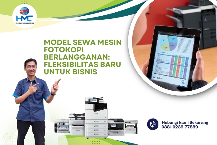 Model Sewa mesin fotokopi Berlangganan