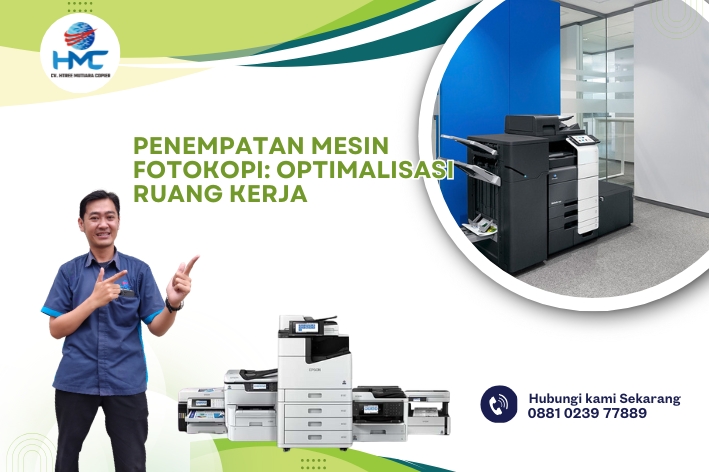 Penempatan Mesin Fotokopi