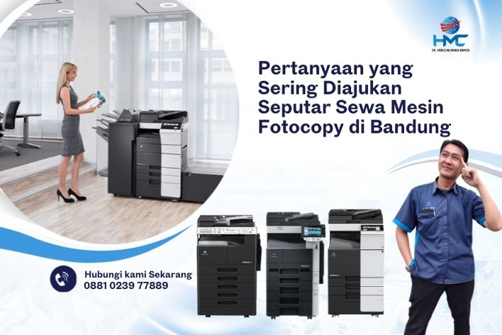 Pertanyaan yang Sering Diajukan Seputar Sewa Mesin Fotocopy di Bandung