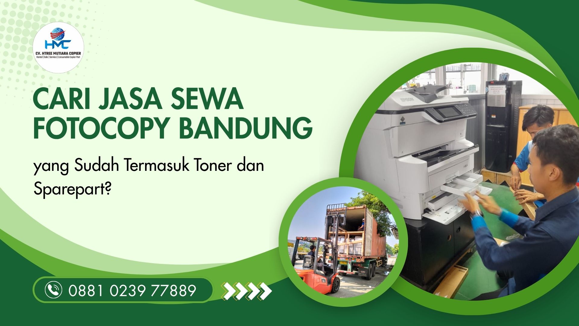 Cari Jasa Sewa Fotocopy Bandung yang Sudah Termasuk Toner dan Sparepart