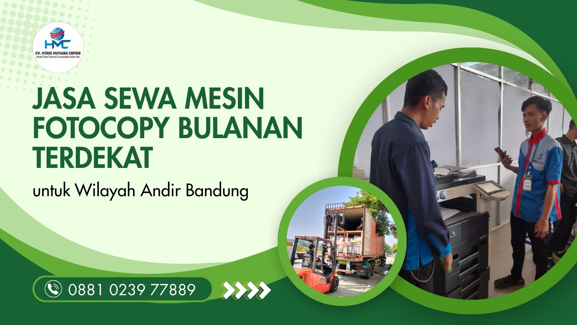 Jasa Sewa Mesin Fotocopy Bulanan Terdekat untuk Wilayah Andir Bandung