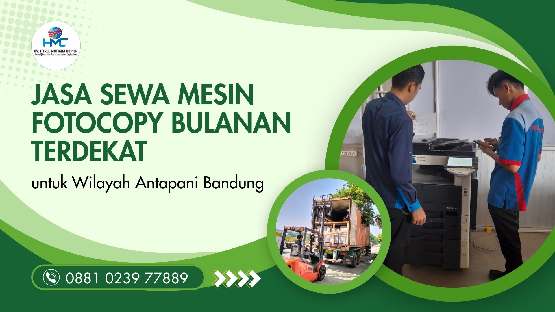 Jasa Sewa Mesin Fotocopy Bulanan Terdekat untuk Wilayah Antapani Bandung