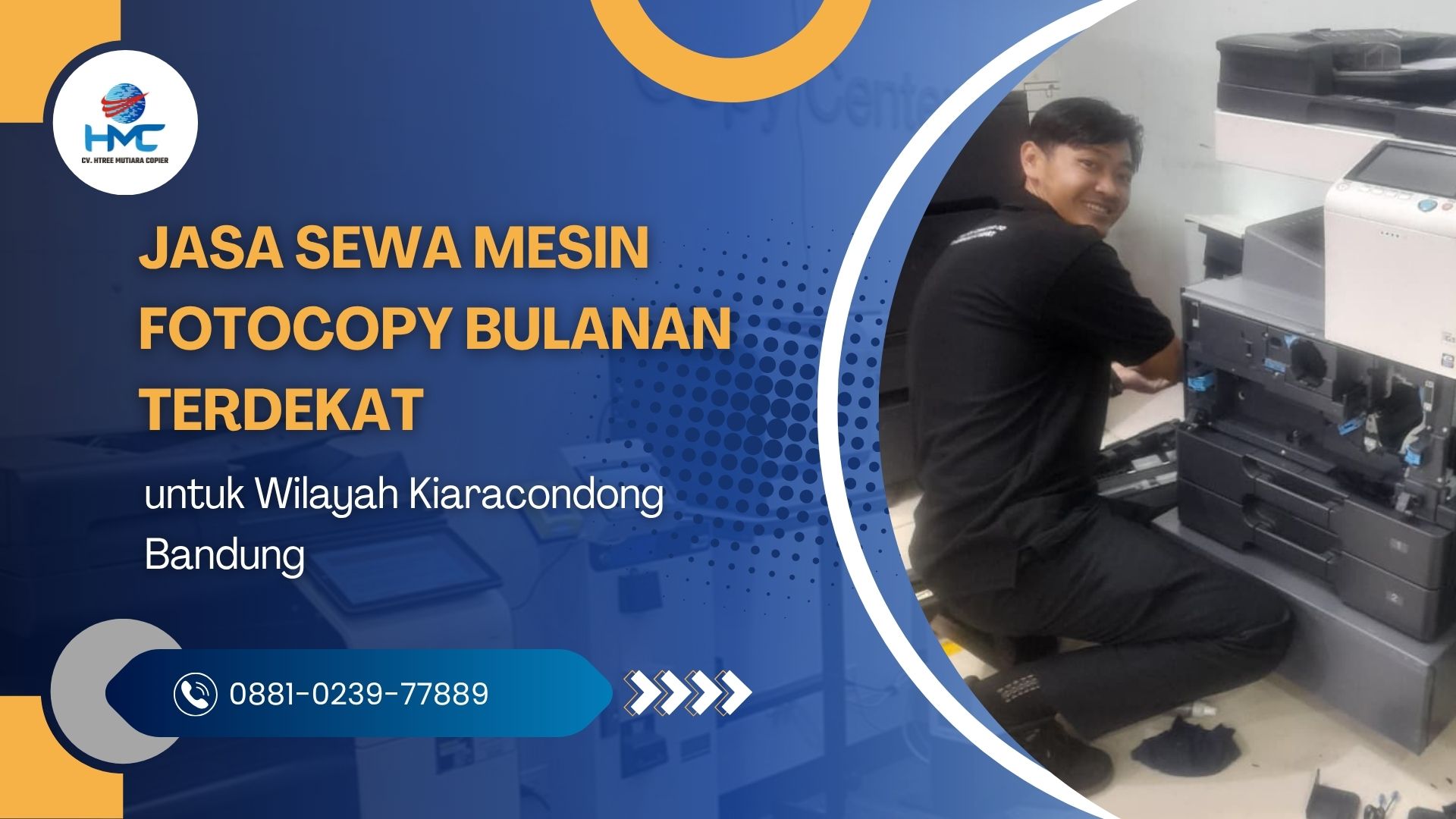 Jasa Sewa Mesin Fotocopy Bulanan Terdekat untuk Wilayah Kiaracondong Bandung