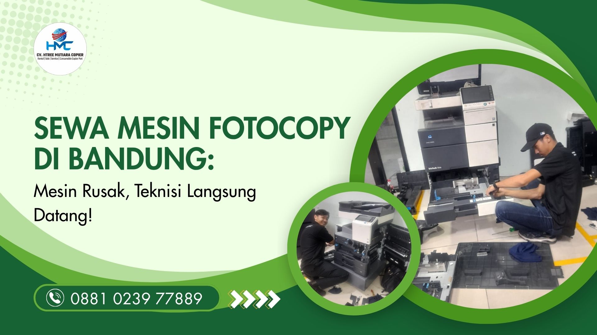 Sewa Mesin Fotocopy di Bandung Mesin Rusak, Teknisi Langsung Datang!
