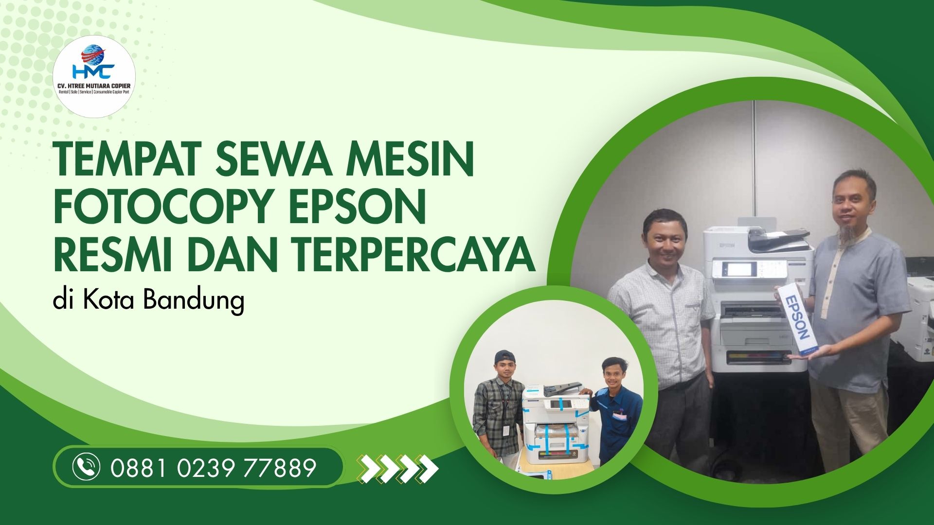 Tempat Sewa Mesin Fotocopy Epson Resmi dan Terpercaya di Kota Bandung