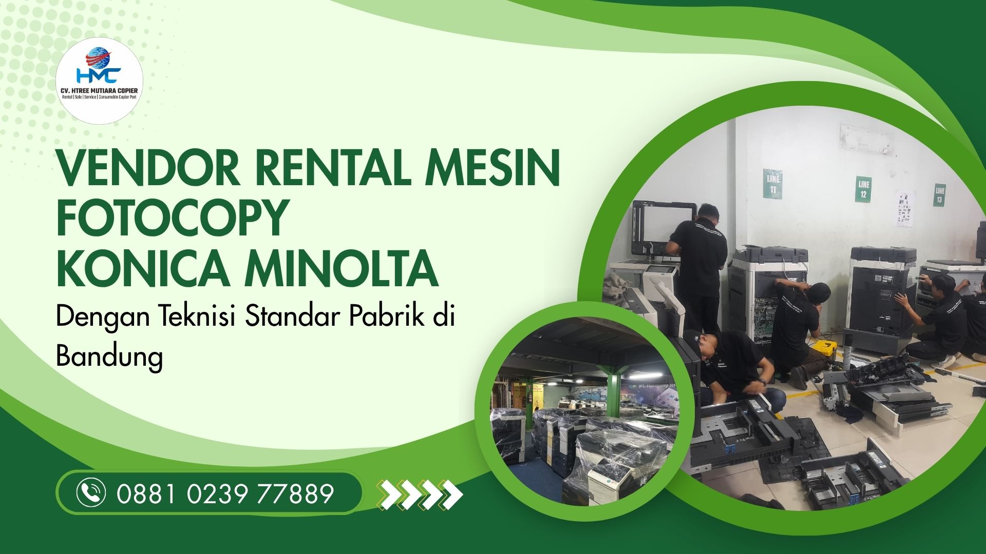 Vendor Rental Mesin Fotocopy Konica Minolta dengan Teknisi Standar Pabrik di Bandung
