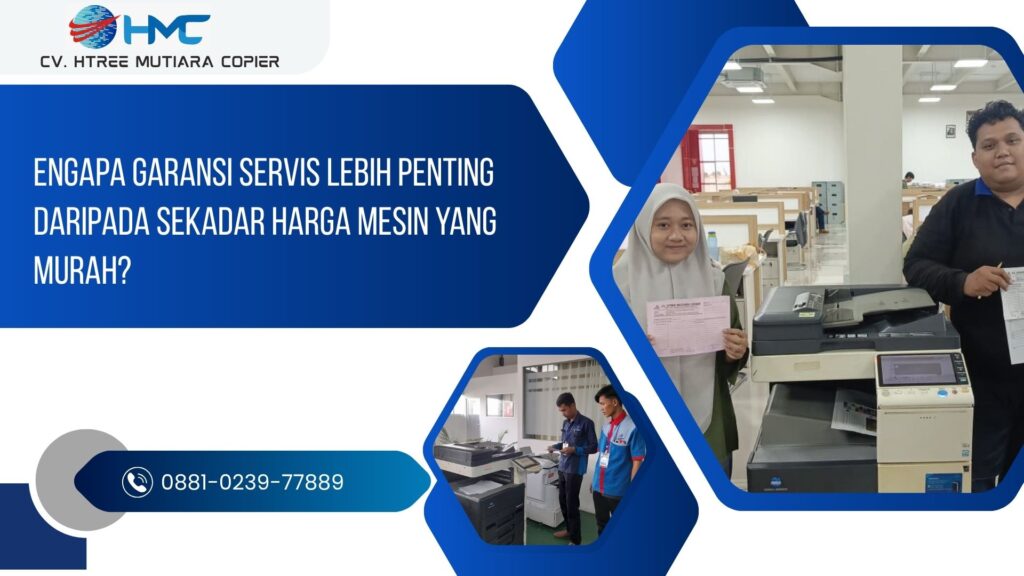 Mengapa Garansi Servis Lebih Penting daripada Sekadar Harga Mesin yang Murah