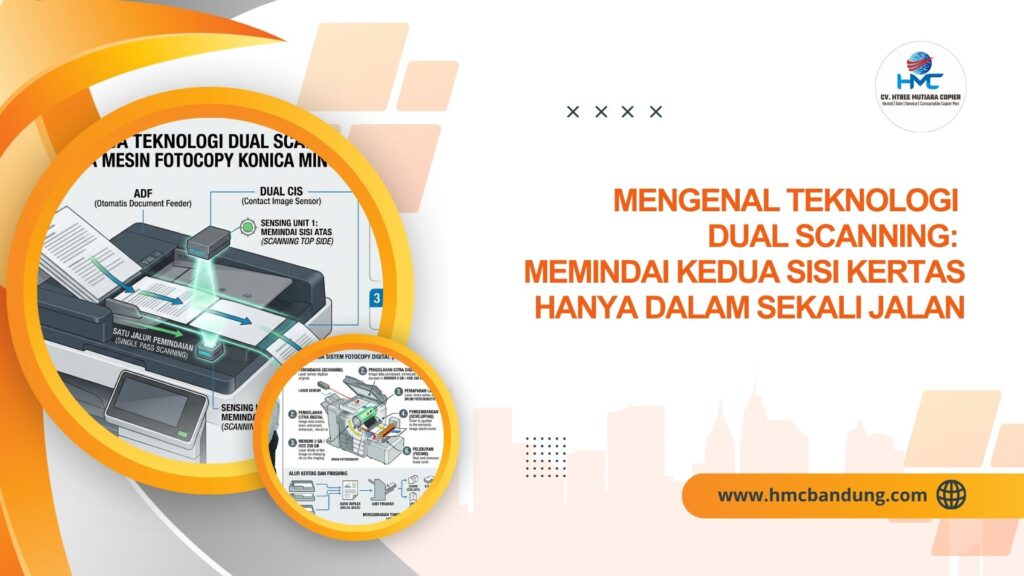 Mengenal Teknologi Dual Scanning: Memindai Kedua Sisi Kertas Hanya dalam Sekali Jalan