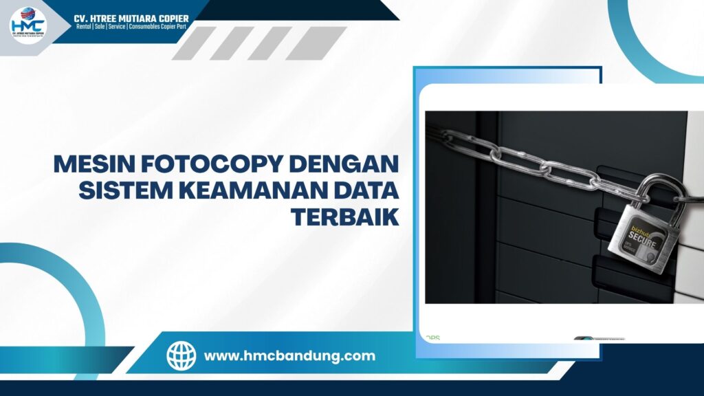 Mesin Fotocopy dengan Sistem Keamanan Data Terbaik